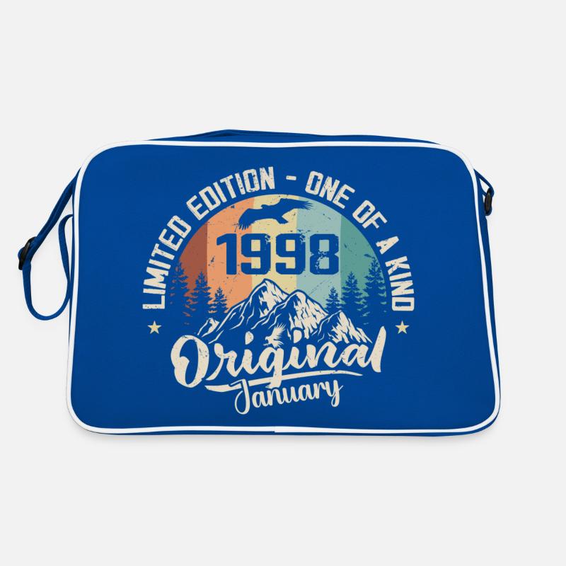 January 1998 Original 28 Year Old Birthday Gift Retro Bag