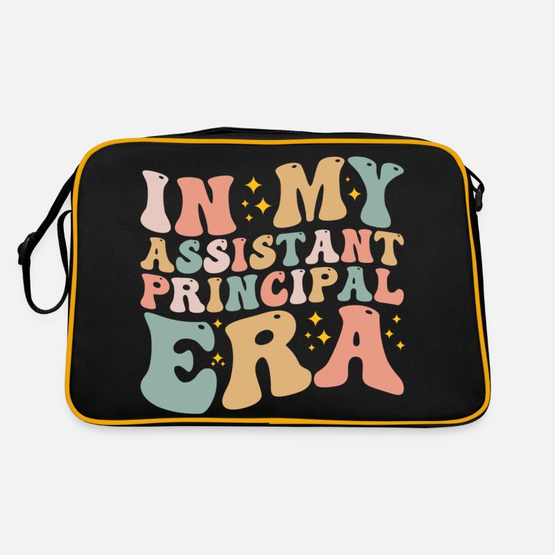 In meiner Zeit als stellvertretender Schulleiter Retro Tasche