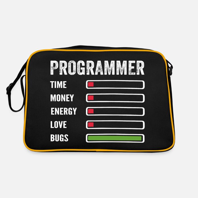 développeur humour programmeur codeur code Sac Retro