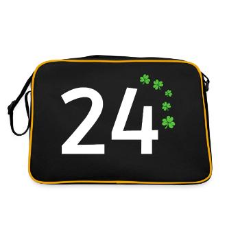 24 - Sac Retro - noir/or - Dos