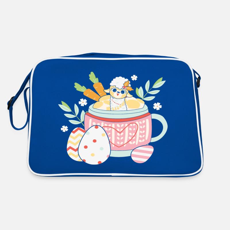 BOW Coupe Chibi de Pâques Sac Retro