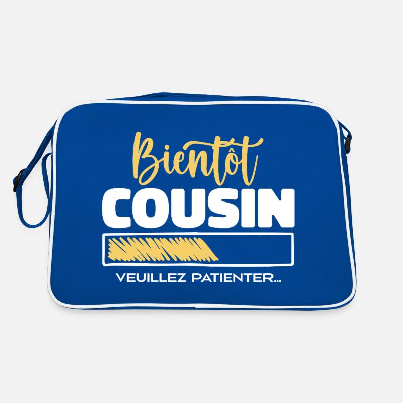 soon cousin please wait Retro Bag