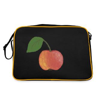 Pomme - Sac Retro - noir/or - Dos