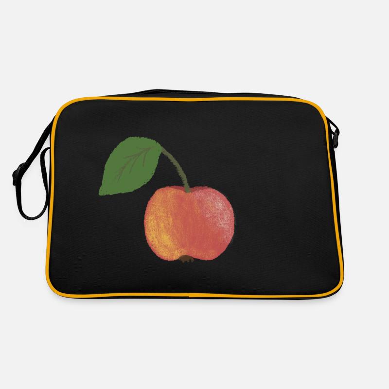 Apfel Retro Tasche