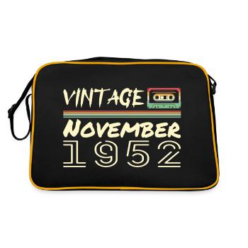 Legendary Since November 1952 - November 1952 - Retro Bag - black/gold - Back