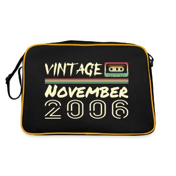Légendaire Depuis Novembre 2006 - November 2006 - Sac Retro - noir/or - Dos