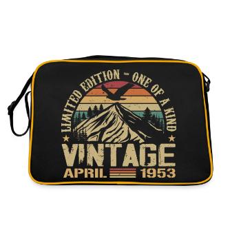 April 1953 Jubilee April 1953 Gift 1953 - Retro Bag - black/gold - Back