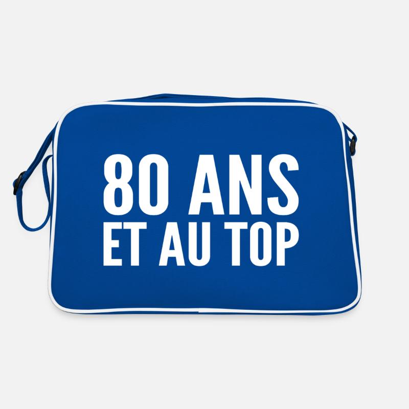 80 ans et au top Sac Retro