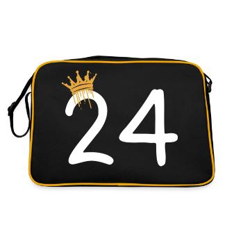 24 - Sac Retro - noir/or - Dos