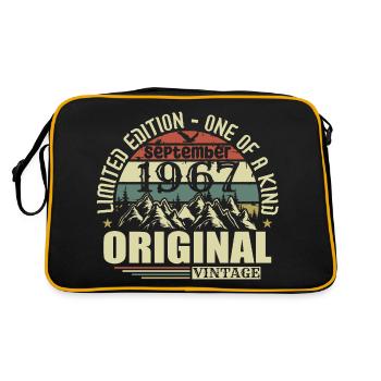 Anniversaire Septembre 1967 Edition Limitée Légende - Sac Retro - noir/or - Dos