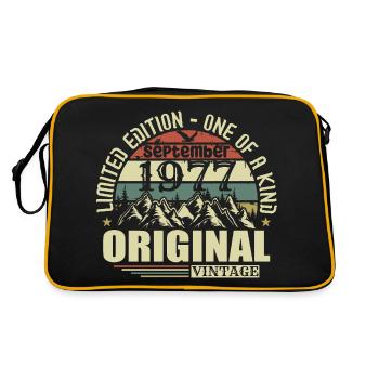 Birthday September 1977 Limited Edition Legend - Retro Bag - black/gold - Back