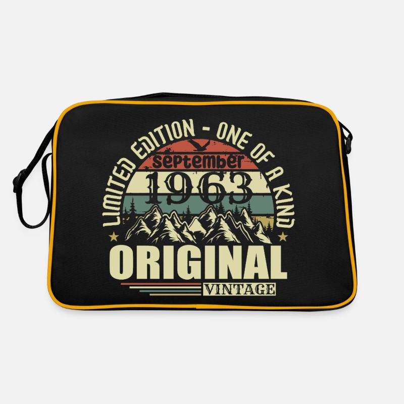Anniversaire Septembre 1963 Edition Limitée Légende Sac Retro