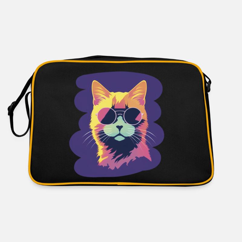 Mr. Coole Katze Retro Tasche