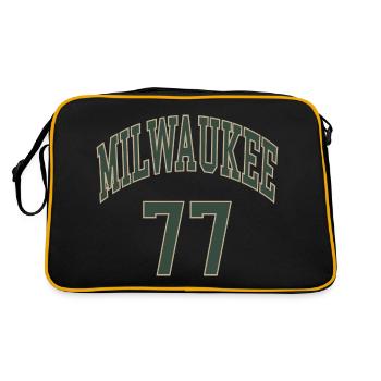 Milwaukee 77 - Retro Bag - black/gold - Back