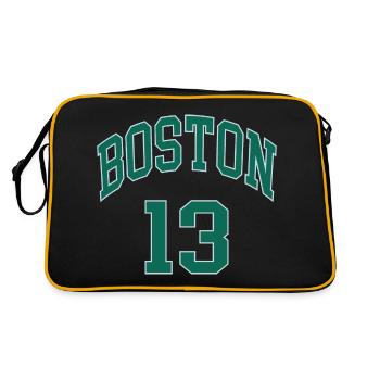 Boston 13 - Sac Retro - noir/or - Dos
