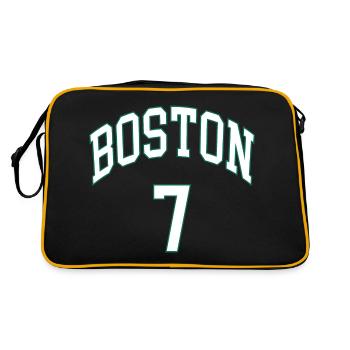Boston 7 - Sac Retro - noir/or - Dos
