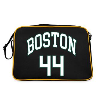Boston 44 - Sac Retro - noir/or - Dos
