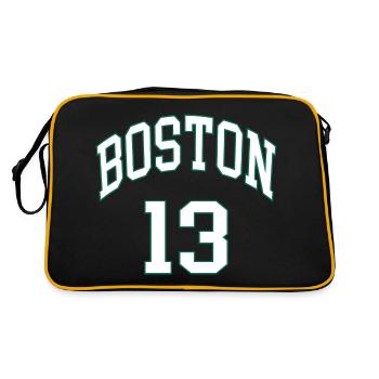 Boston 13 - Sac Retro - noir/or - Dos