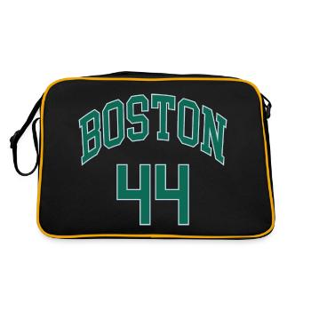 Boston 44 - Sac Retro - noir/or - Dos