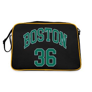 Boston 36 - Sac Retro - noir/or - Dos