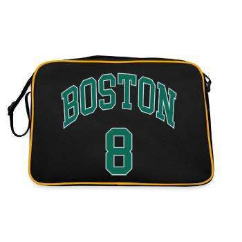 Boston 8 - Sac Retro - noir/or - Dos