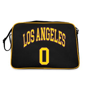 Los Angeles 0 - Sac Retro - noir/or - Dos