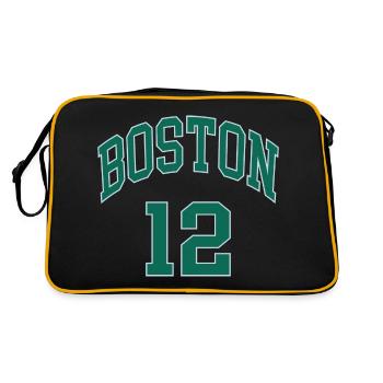Boston 12 - Sac Retro - noir/or - Dos
