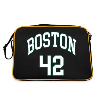 Boston 42 - Sac Retro - noir/or - Dos