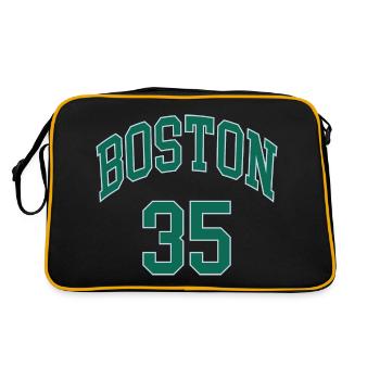 Boston 35 - Sac Retro - noir/or - Dos