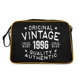 Anniversaire 1996 Millésime 1996 Anniversaire 1996 - Sac Retro - noir/or - Dos
