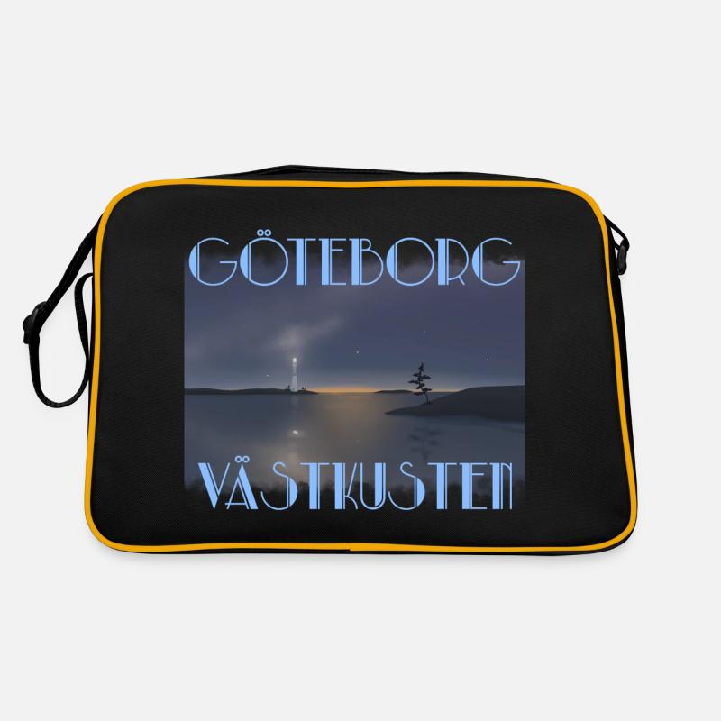 Göteborg est la perle de la côte ouest. Sac Retro