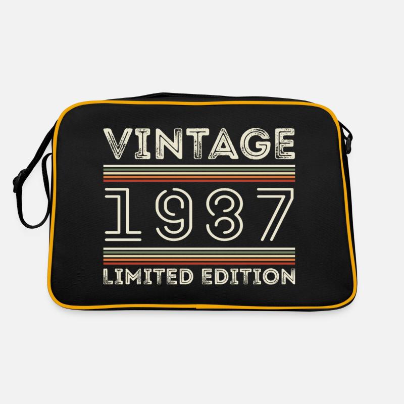 Millésime 1987 - Année 1987 Cadeau d’anniversaire 1987 Sac Retro