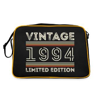 Millésime 1994 - Année 1994 Cadeau d’anniversaire 1994 - Sac Retro - noir/or - Dos