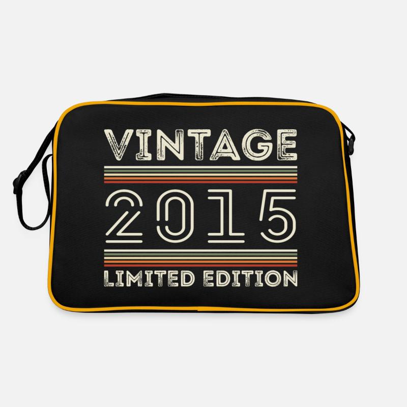 Millésime 2015 - Année 2015 Cadeau d’anniversaire 2015 Sac Retro