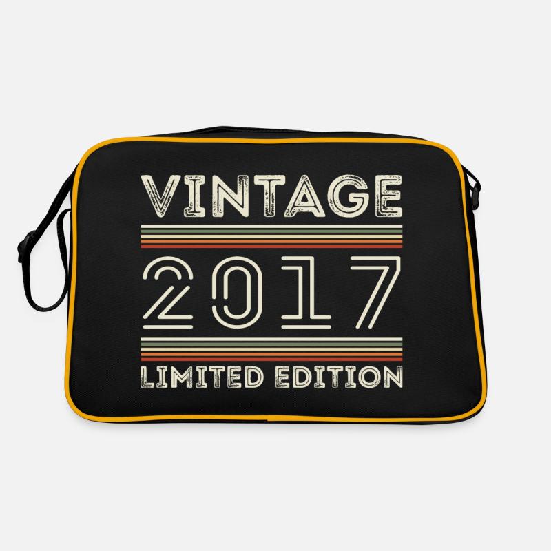 Millésime 2017 - Année 2017 Cadeau d’anniversaire 2017 Sac Retro