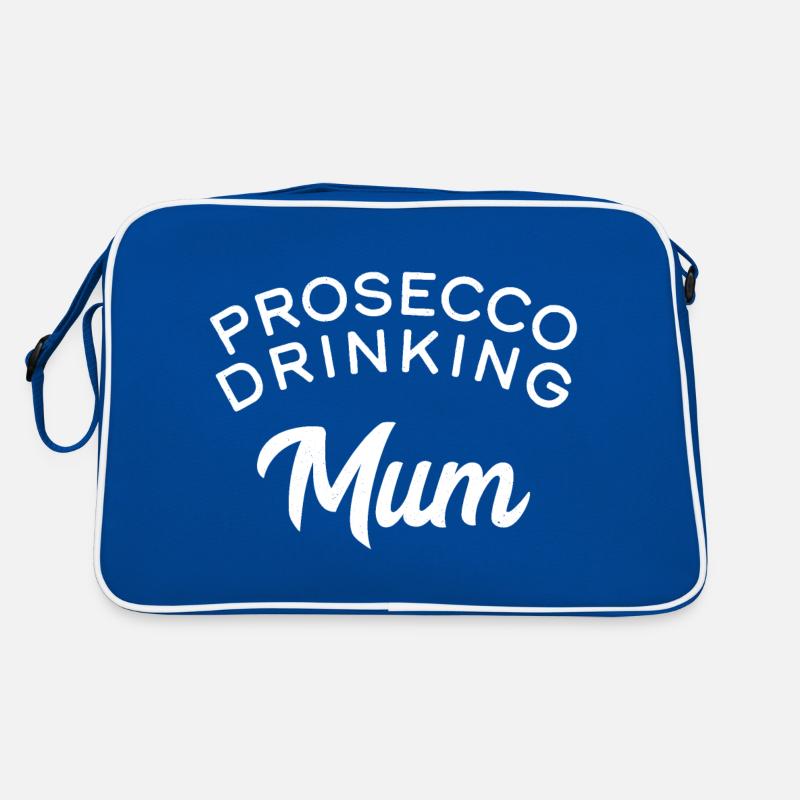 Prosecco Drinking Mum Retro Bag