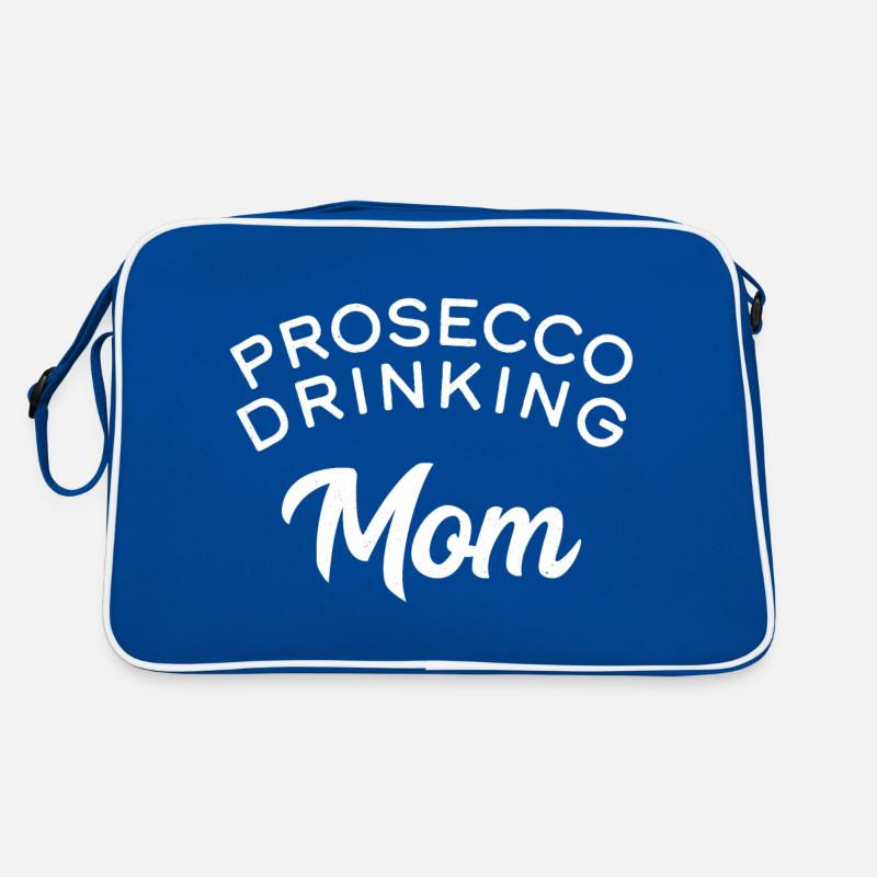 Prosecco Drinking Mom Retro Bag