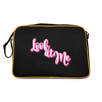 Regarde-moi - Sac Retro - noir/or - Dos