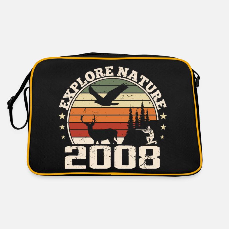 Cadeau Anniversaire 2008 Classique Chasseur 2008 Sac Retro