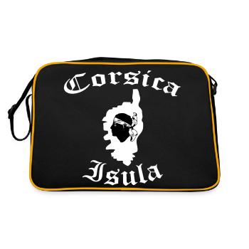 Corse - Retro Bag - black/gold - Back