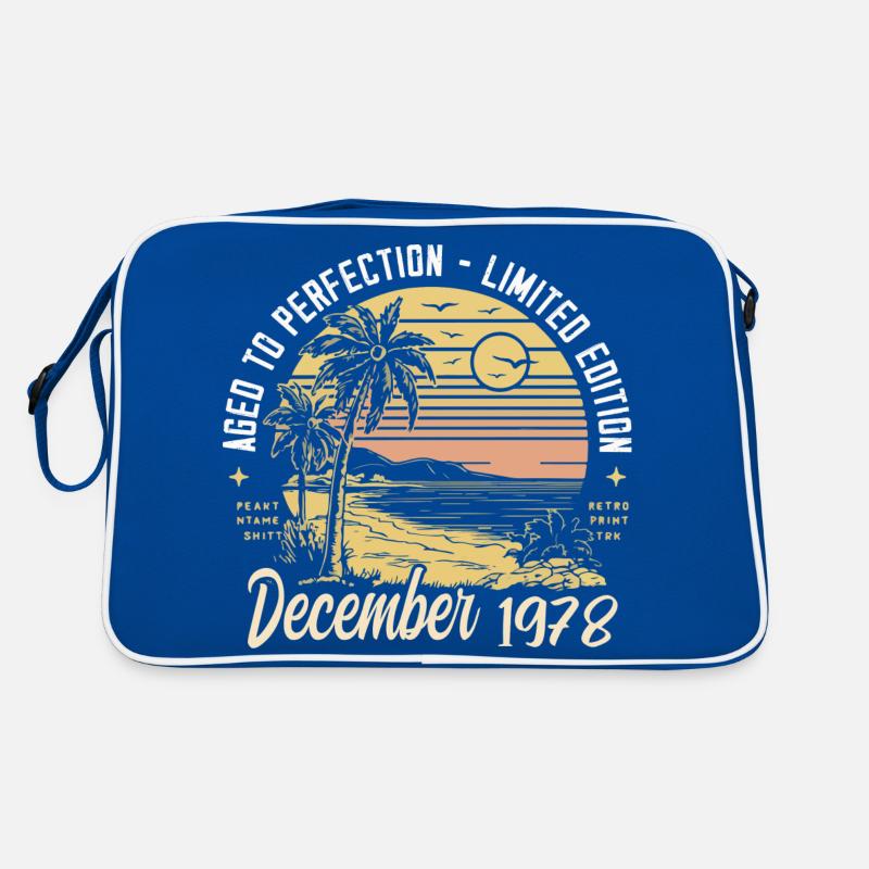 Dezember 1978 Geburtstagsgeschenk Dezember 1978 Retro Tasche