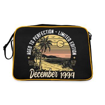 December 1994 Birthday present December 1994 - Retro Bag - black/gold - Back