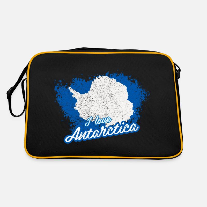 J'aime L'Antarctique Sac Retro