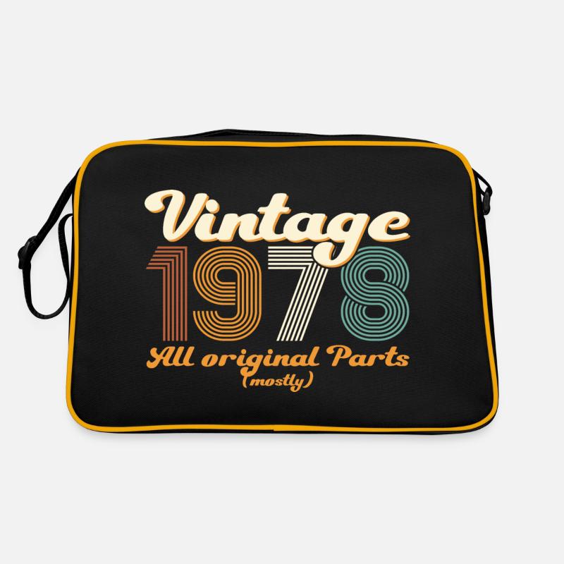 Cadeau original vintage 1978 44ème anniversaire Sac Retro