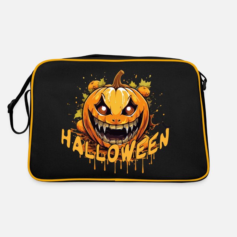 Halloween Spooky Pumpkin Retro Tasche