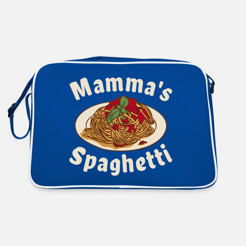 Mamma's Spaghetti Retro Tasche
