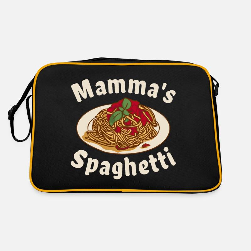 Mamma's Spaghetti Retro Tasche