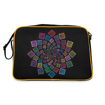 Kaléidoscope - Sac Retro - noir/or - Dos