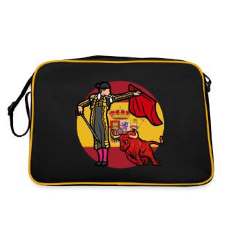 Vive la corrida - Sac Retro - noir/or - Dos