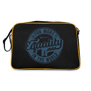 L’égalité comme label de denim rétro cool - Sac Retro - noir/or - Dos